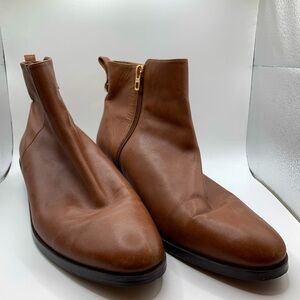 Coach leather chelsea boots